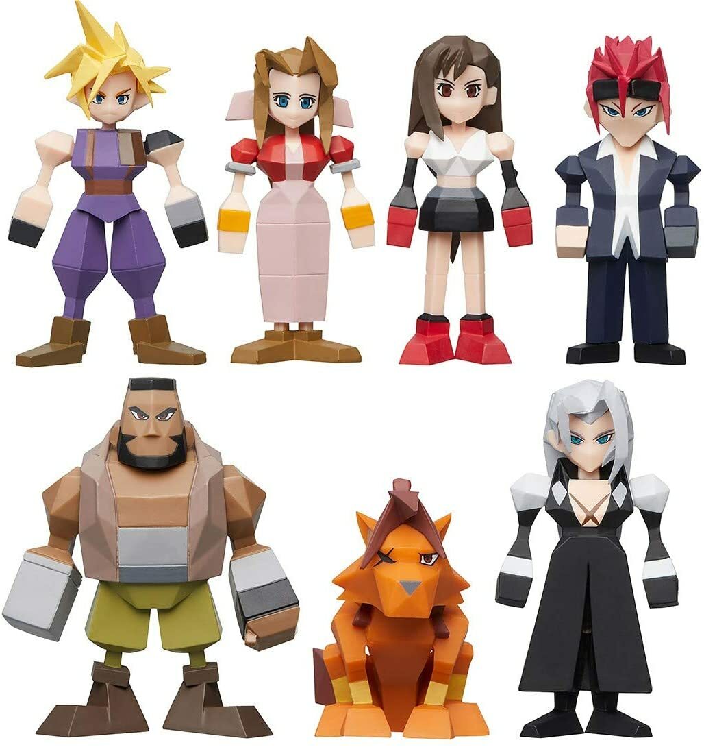 Final Fantasy VII Polygon Figure Pick Your Character FF7