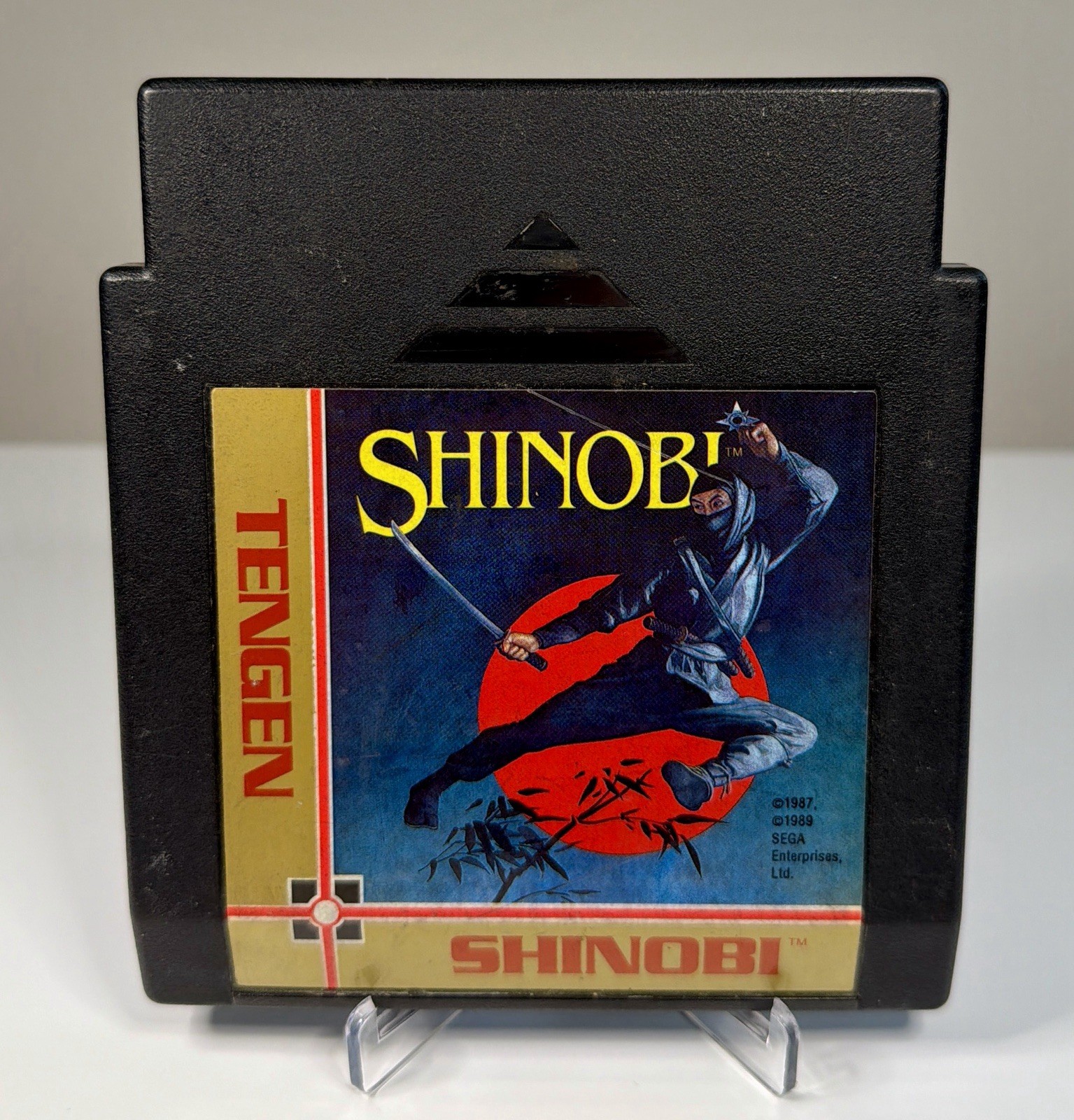 Shinobi – Tengen – (Nintendo Entertainment System, 1989) NES Tested & Working!