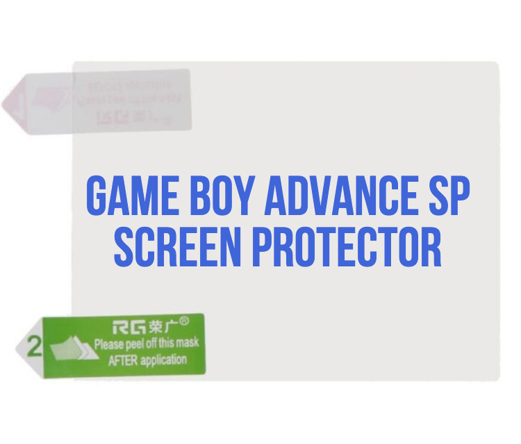 Screen Protector Film Gameboy Advance SP Game Boy Screen Guard High Quality