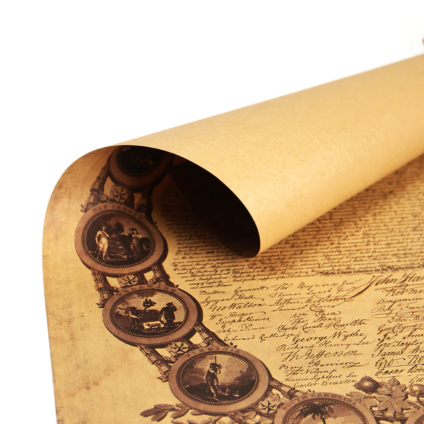 Declaration of Independence America Poster Replica Large US history